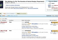 How can a $35 book go upto $23,698,655.93 (plus $3.99 shipping) at AMAZON? Real Story !