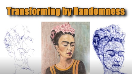 Transforming by Random Line Drawings