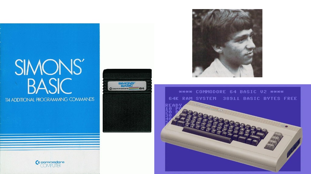David Simons – We owe him a credit for Simons BASIC in Commadore 64